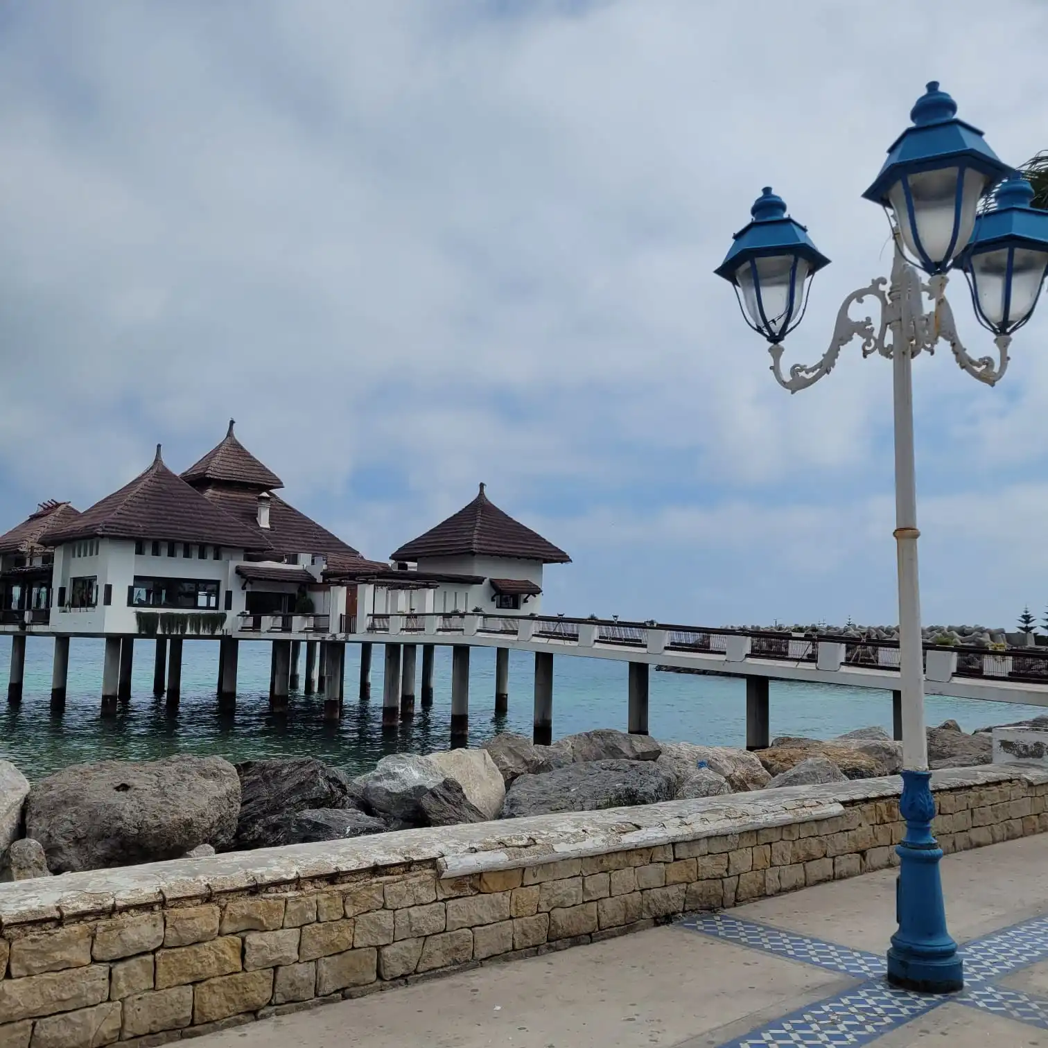 Vue de Martil (front de mer, plage)